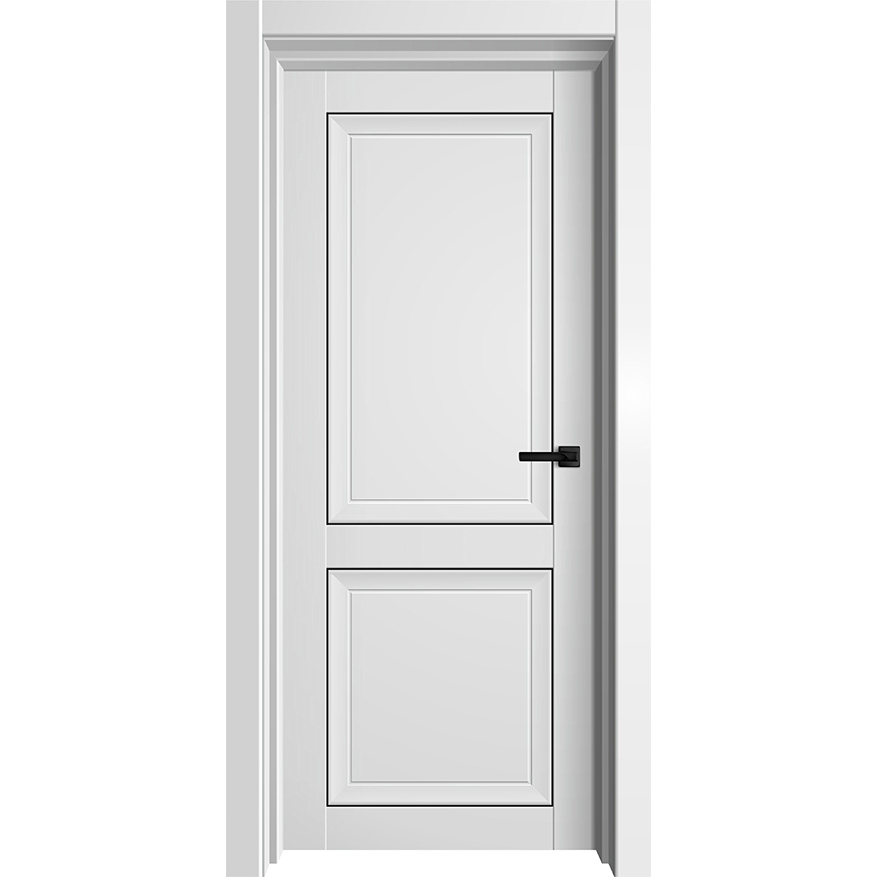 Межкомнатная дверь Дверная Линия Деканто Белый Бархат